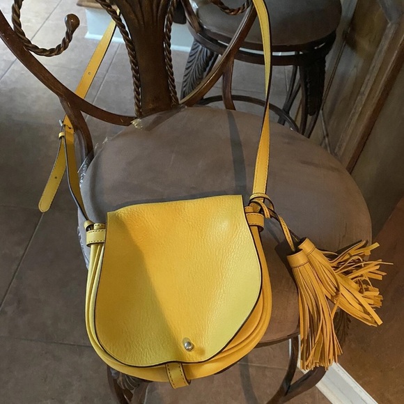 Polo by Ralph Lauren Yellow Crossbody Bag - Picture 3 of 14